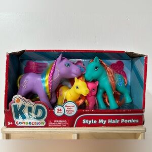 Kid Connection Style My Hair Ponies 14 Pieces